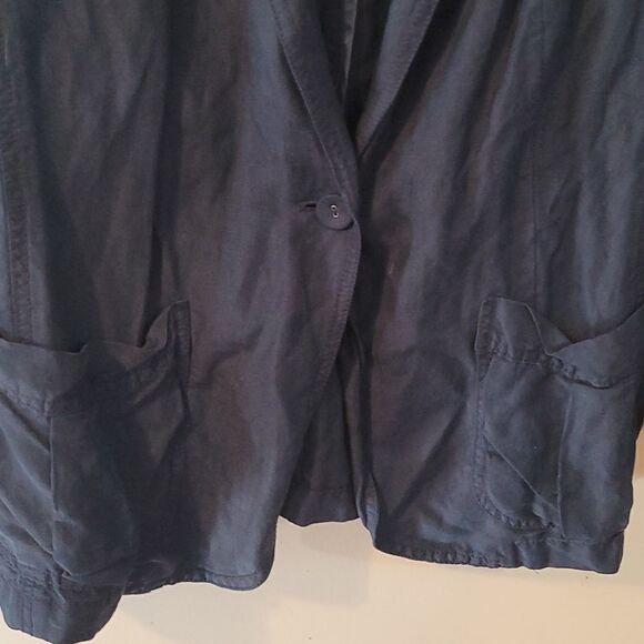 J.JILL jacket XL navy excellent condition - Picture 3 of 6